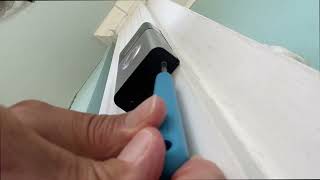 How to Remove and Charge New Ring Doorbell [upl. by Er]