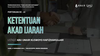 KETENTUAN AKAD IJARAH [upl. by Wilmar]