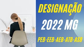 Inscrição Para Designação 2022 MG  Passo a Passo  Cadastro e Inscrição [upl. by Orme]