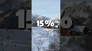 La settimana bianca che aspettavi in Piemonte 🎿 ski snow perte travel skiing [upl. by Yebloc]