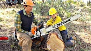 How To Work With Chainsaws [upl. by Mikeb]