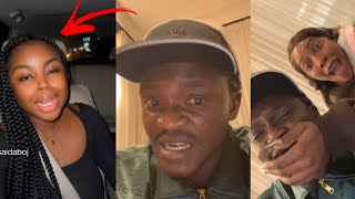 Portable Attack Saida Boj on Meeting Tiwa Savage in London on his Way to America [upl. by Issiah]