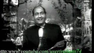 Madhuban Main Radhika  Mohammad Rafi Live With Naushad [upl. by Kuhn]