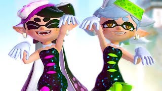 Squid Sisters Assist Trophy in Super Smash Bros Ultimate All 2 Songs [upl. by Imeon]