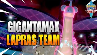 GIGANTAMAX LAPRAS TEAM  Pokemon Sword and Shield VGC 2020 [upl. by Esalb]