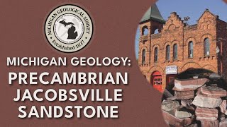 Michigan Geology  The Precambrian  Jacobsville Sandstone [upl. by Eirehc]