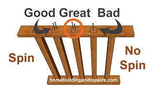 How To Prevent Stair Handrail or Guardrail Balusters From Spinning [upl. by Todd690]