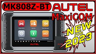 Autel MK808ZBT OBD2 Diagnostic Scan Tool review amp Demonstration New 4K [upl. by Nwahsal911]