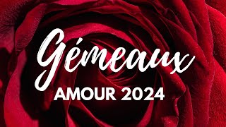 ♊️ GÉMEAUX  ANNÉE 2024 ❤️ AMOUR ❤️ MOIS PAR MOIS Tarot Horoscope Guidance [upl. by Annodal]