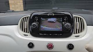 Fiat 500C Reverse Camera Retrofit [upl. by Battiste]