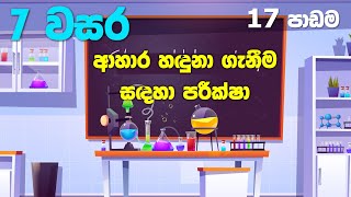 Grade 07 Science  Unit 17 Practicals  7 වසර විද්‍යාව 17 පාඩම  ආහාරවල ඇති පෝෂක  පරීක්ෂණ [upl. by Anett200]