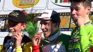 Campionati Italiani Ciclocross  Pezze di Greco 2015  categoria Juniores [upl. by Auqinat]