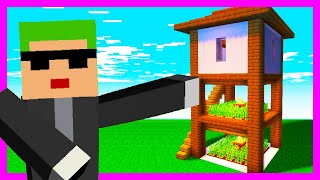 TUTORIAL 👉 CASA MODERNA para SURVIVAL en MINECRAFT 😎 [upl. by Casanova]