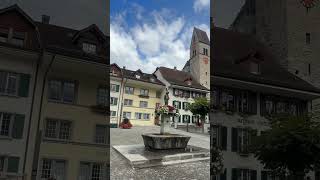 Interlaken switzerland swisstown swissbeauty swissalps swiss swisslakes swissvillage travel [upl. by Winstonn]