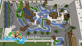 Bellewaerde in minecraft Aquapark [upl. by Ahsikel]