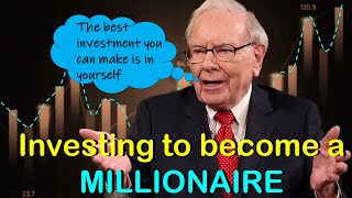 investing to become a millionaire  how to become a millionaire [upl. by Pansie]