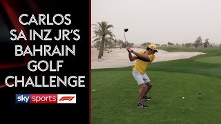 Carlos Sainz Jrs Bahrain Golf Challenge ⛳ [upl. by Oatis]