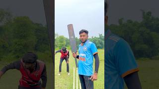 Plastic Bat 🏏 VS Football ⚽️ cricket trending viral reels shorts foryou ytshorts sports [upl. by Drusie931]