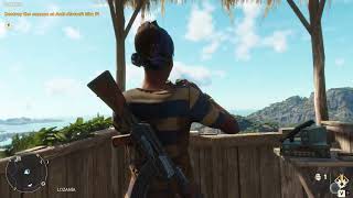 FARCRY6GUERRILLALOZANIAOPEN SKIES OPEN ROUTE TO A A SITEPIG P UP0BS TOWERZIPLINEV POINT [upl. by Kimon13]