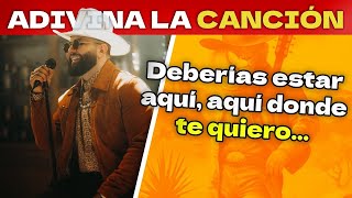 ¿Podrás adivinar la canción de Carin Leon🦁  Trivia Mania [upl. by Anauqahc]