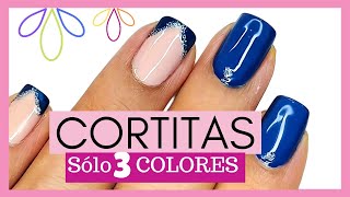 Diseños de Uñas Cortas Elegantes 2024 Las IDEAS MÁS FÁCILES de uñas cortasshort nails 2024 [upl. by Robbins]