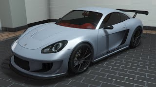 GTA 5  Vehicle Customization  Pfister Growler Porsche 718 Cayman  Tuners DLC [upl. by Enenaej]