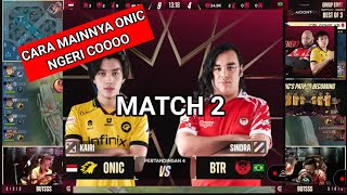 ONIC VS BTR SONS  Hari Ke1  M5  MATCH 2 Bahasa Indonesia [upl. by Worlock]