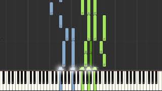 Arthur Seymour Sullivan Onward Christian Soldiers Piano Tutorial [upl. by Prudie]