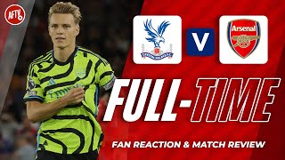 Crystal Palace 01 Arsenal  Full Time Live [upl. by Alcinia]