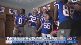 LA Tech Football Womens Clinic [upl. by Yendahc]