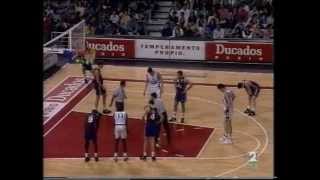 Real Madrid Baloncesto  FC Barcelona 1992 [upl. by Joy]