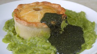 Pork Pie and Mushy Peas Mint Sauce – No Cure Homemade beats any factorymade Pork Pie Hands down [upl. by Tallou]