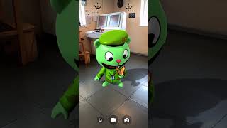 Flippy at Jacking Console happytreefriend augmentedreality [upl. by Kress]