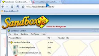 Sandbox Windows programs to keep PC safe with Sandboxie Comodo sandbox [upl. by Aibos]