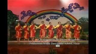 Jhumur dance of Assam [upl. by Idnerb]