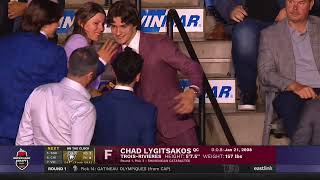 Repêchage 2024  2024 Draft 3 Chad Lygitsakos  Cataractes [upl. by Aratal]