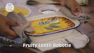 Spur Sauces Fruity Lentil Bobotie [upl. by Anilehs]