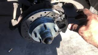 sticking brake caliper  quick fix [upl. by Merp]