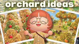 10 NEW Ideas for Orchards in Animal Crossing 🌳 [upl. by Enobe528]