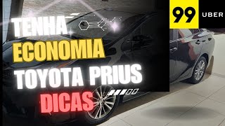 Dica de economia no Toyota Prius 99pop indriver uber [upl. by Ciccia]