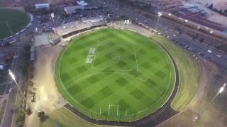 Eureka Stadium Ballarat from above  2017 [upl. by Dempster]