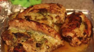 Lemon Pepper Chicken Breast stuffed with Broccoli amp Cheese [upl. by Yellehs]