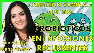 PROBIOTICOS EN INFECCIONES RECURRENTES Ginecologa Diana Alvarez [upl. by Harmon]