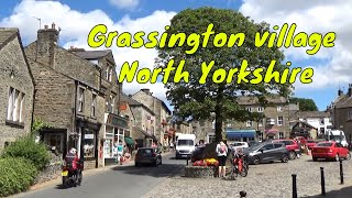 A Walk around GRASSINGTON village NORTH YORKSHIRE [upl. by Sabra249]