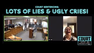 Crazy Karen Spews LIES amp UGLY Cries During Court Sentencing [upl. by Alyk]