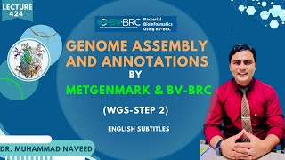 Genome Assembly amp Annotations  GenMark  BVBRC  PATRIC WGS2  Lecture 424  Dr Muhammad Naveed [upl. by Niwrek]