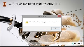 vba failed to initialize properly inventor 2020 [upl. by Trevar]