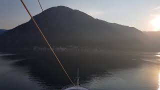 Sailing into Kotor Montenegro aboard the Marella Discovery 2 [upl. by Feinstein]