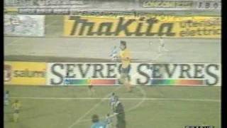 Napoli  Lokomotive Leipzig 20 coppa uefa 198889 sedicesimi [upl. by Arraeic]