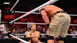 Raw  Cena Big Show amp Ryder vs Kane Mark Henry amp Jack Swagger [upl. by Finnie]